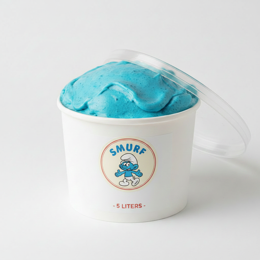 5 Liter Smurfenijs