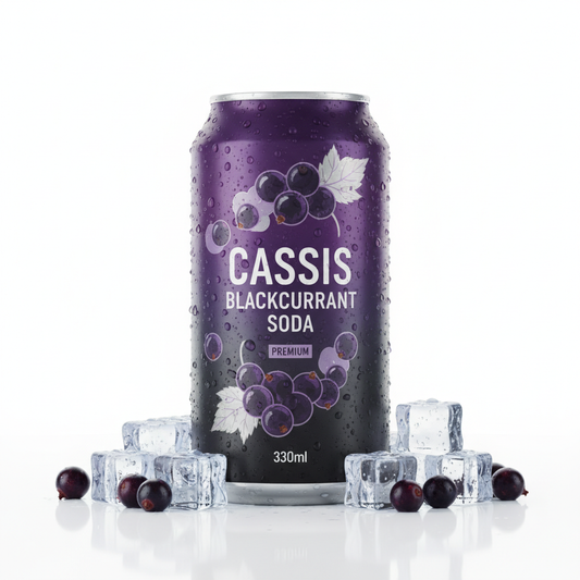 Cassis blikje 0,33L