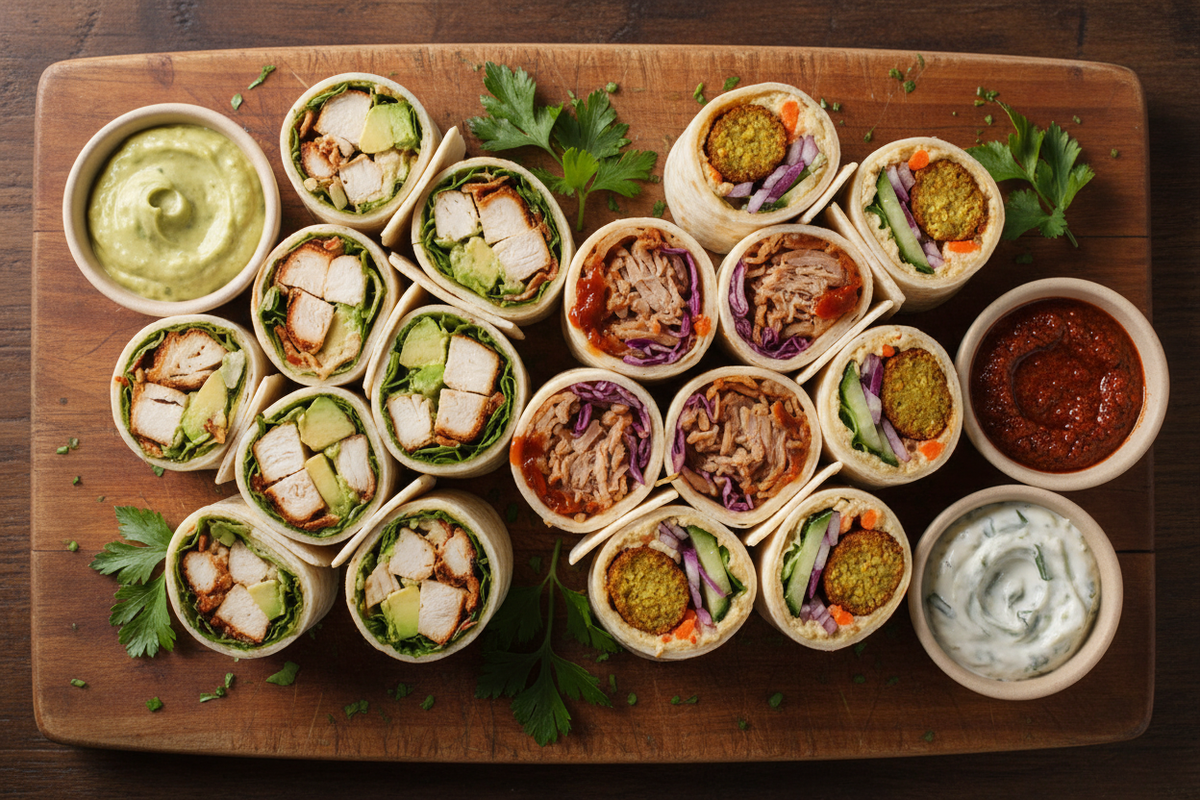 Mini Wraps Schaal