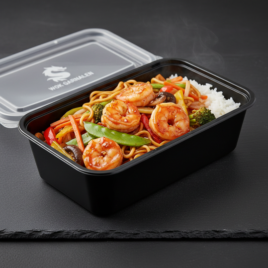 Wok Garnalen
